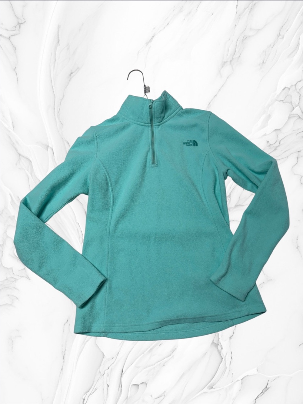 The North Face Women's Aqua Pullover Quarter-Zip Fleece small